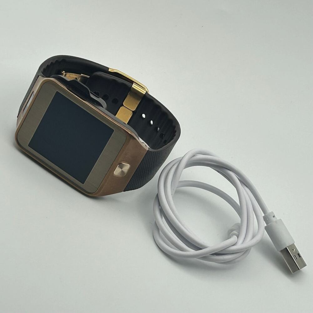 Samsung Gear 2 Rose-gold Black Smartwatch 1.63-inch Screen Front Camera - Picture 4 of 9
